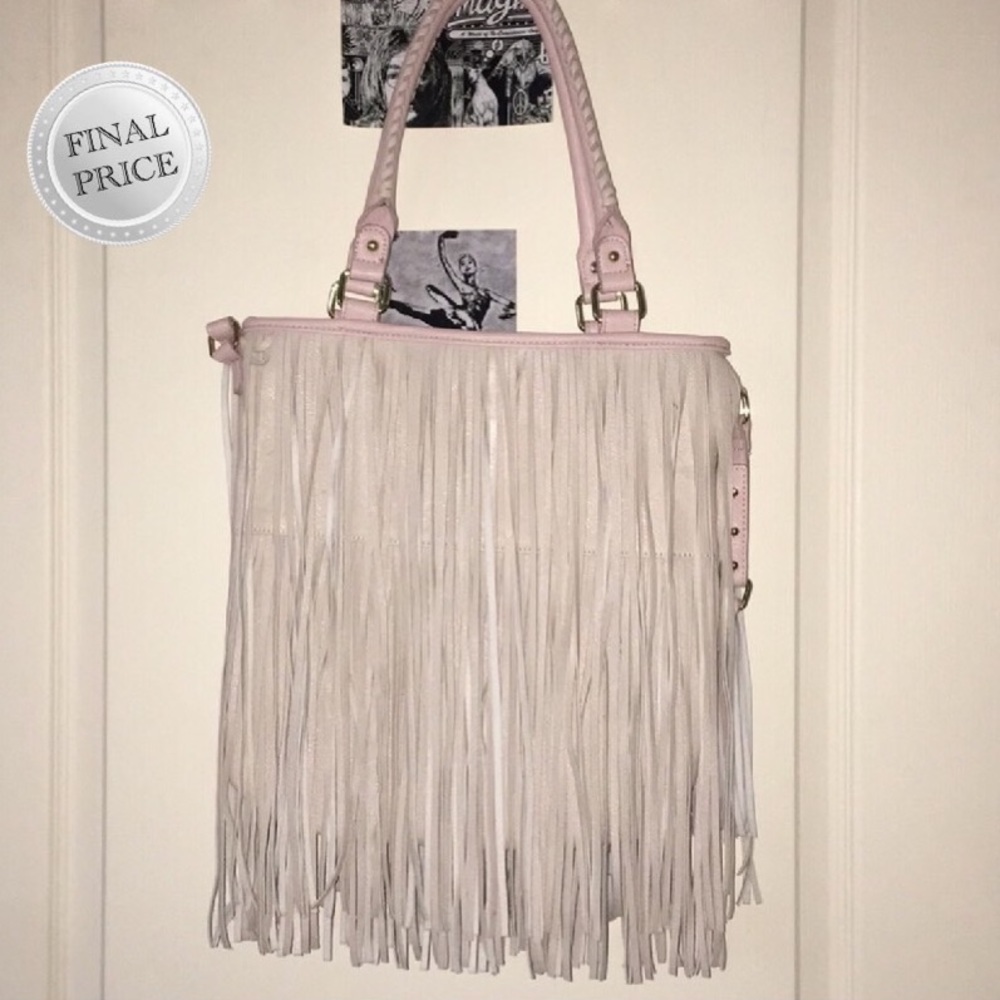 Steve Madden Tassel & Fringe Tote Bag